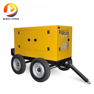 50KVA မိုဘိုင်းနောက်တွဲ ဒီဇယ်ဂျင်နရေတာ အစုံ