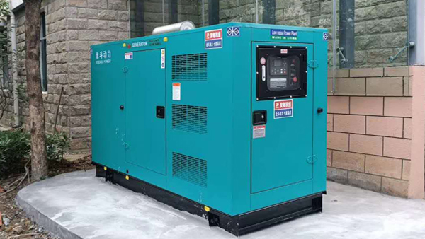 Diesel generator set installed silencer action principle?