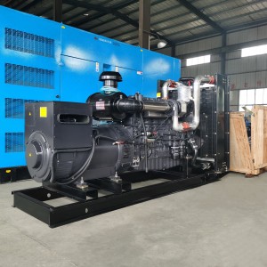 Дизель-генераторна установка Shangchai 640KVA відкритого типу