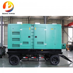 350KVA Mobile Trailer Diesel Generator Set