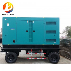 200KVA মোবাইল ট্রেলার ডিজেল জেনারেটর সেট