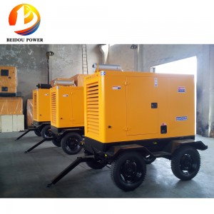 ชุดเครื่องกำเนิดไฟฟ้าดีเซลรถพ่วงเคลื่อนที่ 250KVA