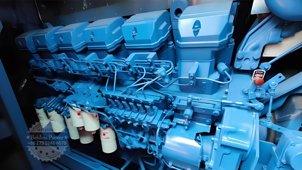 The four combustion periods of diesel engine fuel