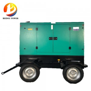 Set Penjana Diesel Treler Mudah Alih 100KVA