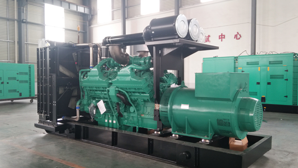 What should be paid attention to when the generator set runs with high power for a long time?