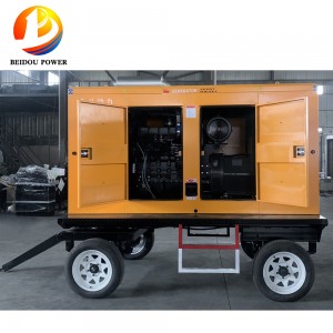 250KVA မိုဘိုင်းနောက်တွဲ ဒီဇယ်ဂျင်နရေတာ သတ်မှတ်