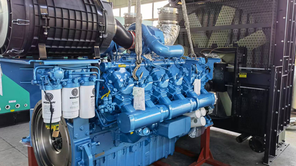 What should I do if the diesel engine is stopped due to overspeed failure?