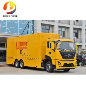 500KW 625KVA Emergency Power Vehicle Type Diesel Generator