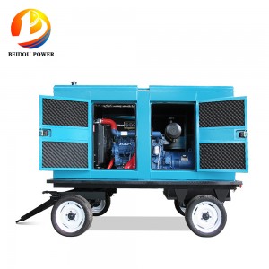 50KVA မိုဘိုင်းနောက်တွဲ ဒီဇယ်ဂျင်နရေတာ အစုံ