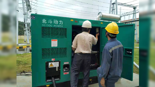 Storage of diesel generator sets for site construction?