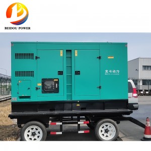 150KVA 移動式トレーラー ディーゼル発電機セット