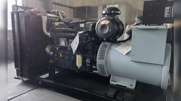 What is the role of the fuel tank in the energy supply system of the diesel generator set?