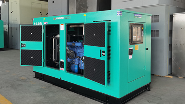 Is there a multi-layer barrier inside the silent generator set box?