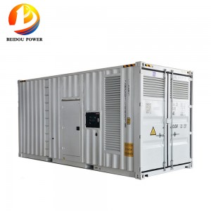 ชุดเครื่องกำเนิดไฟฟ้าดีเซลตู้คอนเทนเนอร์ขนาด 800KVA