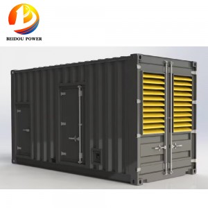 ชุดเครื่องกำเนิดไฟฟ้าดีเซลคอนเทนเนอร์ขนาด 1,000KVA